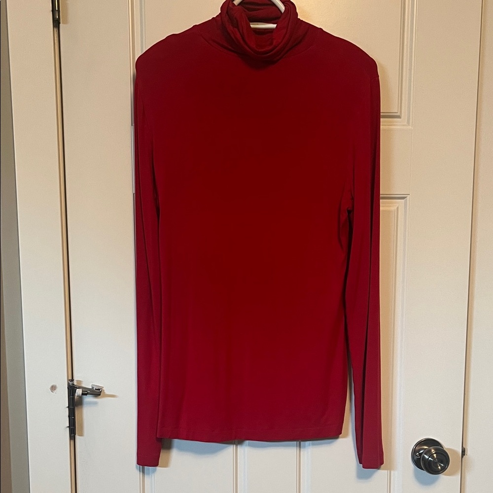 Long Tall Sally Vibrant Red Long Sleeve Top